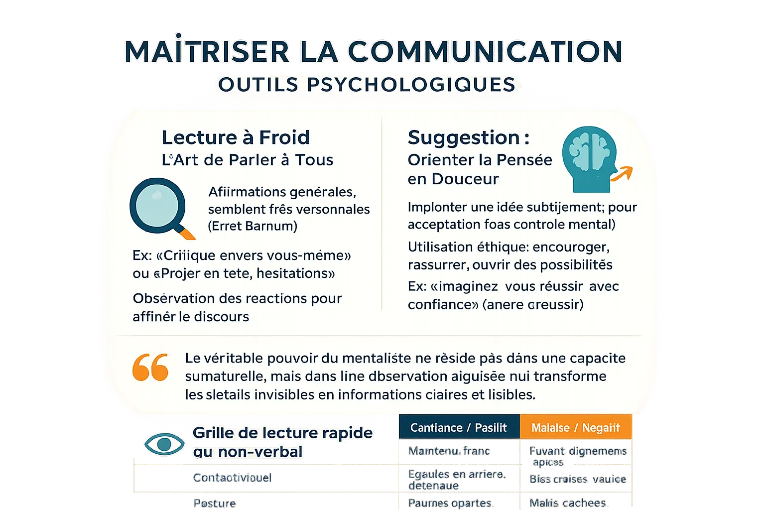 Observation mentale et communication