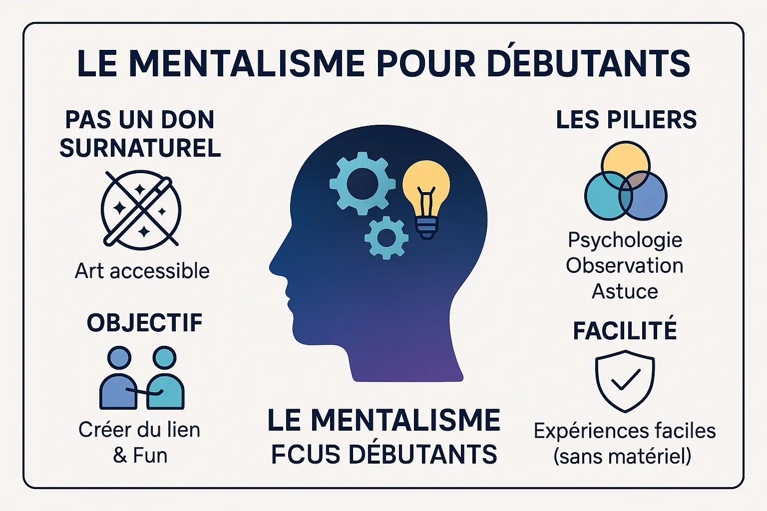 <strong>Infographie sur le mentalisme pour débutants</strong>