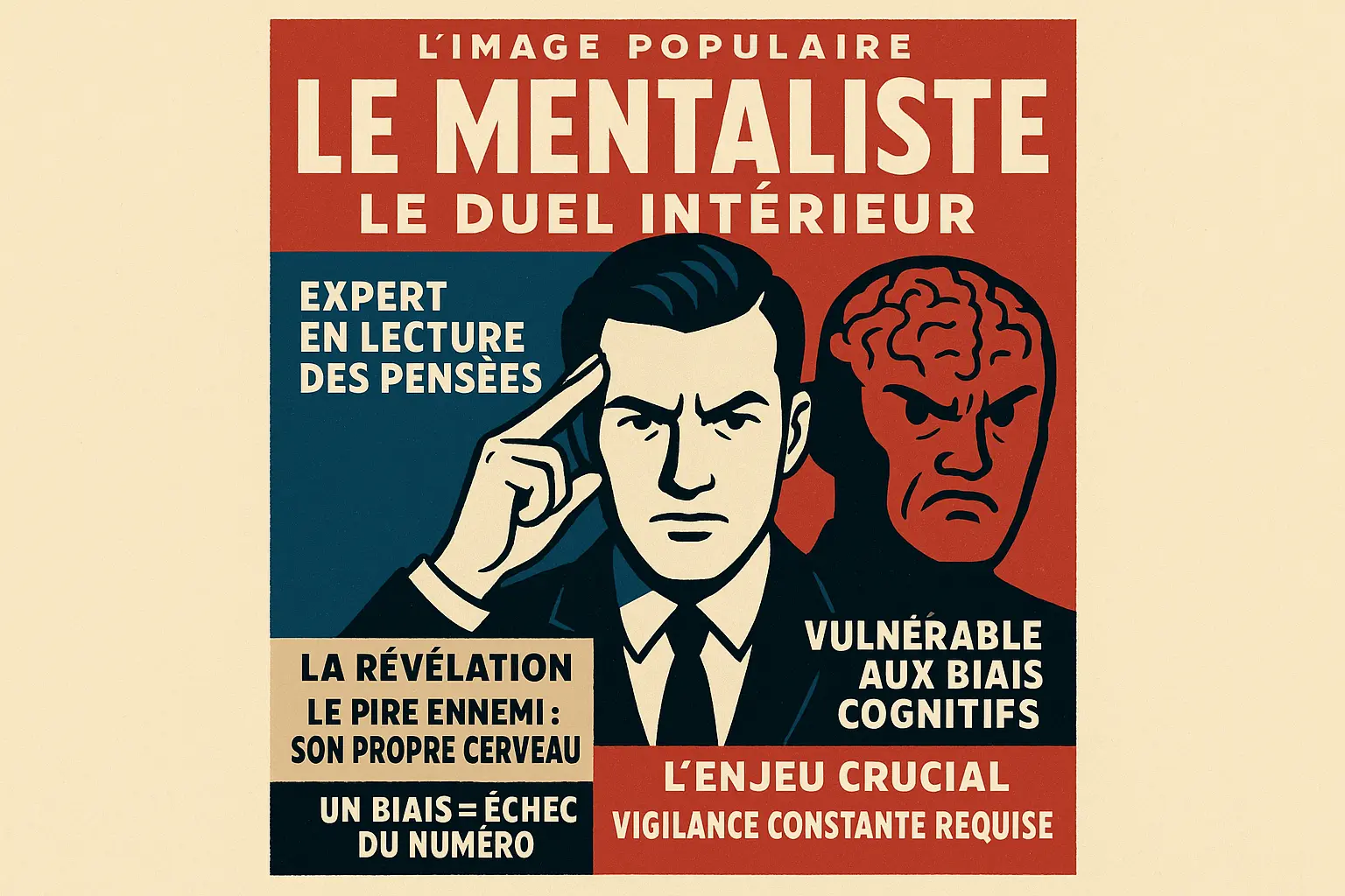 Le mentaliste face à ses propres biais cognitifs